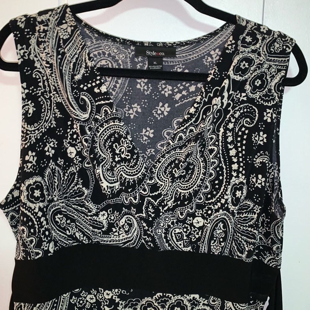 Style & Co sleeveless dress